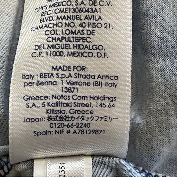 Chaps Maxi Dress Womens Blue & White Sleeveless Size Large - Picture 7 of 11